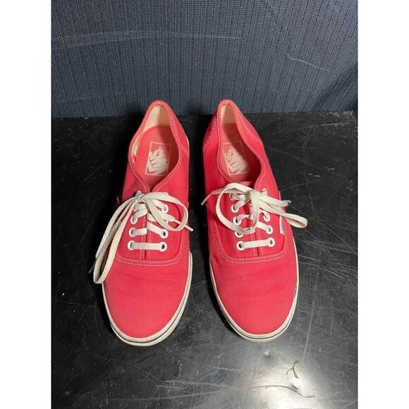 Vans Classic Pink and White lace-up Sneakers Women's Size 7.5w/6m - Picture 2 of 6